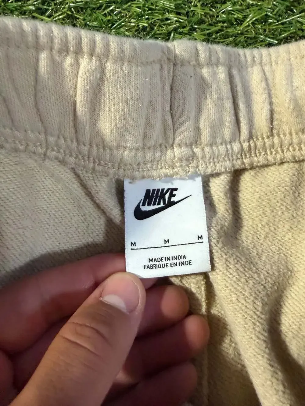Nike Sportswear Club Fleece Joggers Tan Size Medium